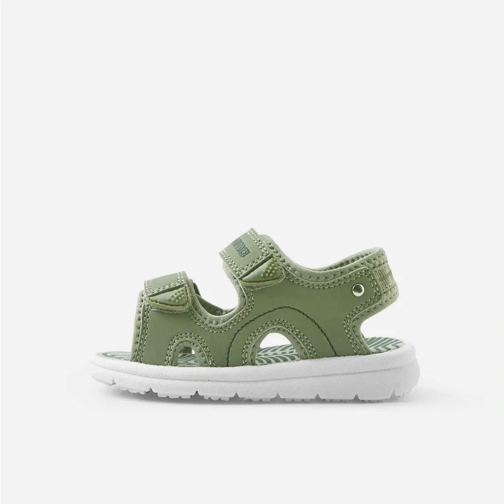 Reima Green Double Velcro Strap Sandals